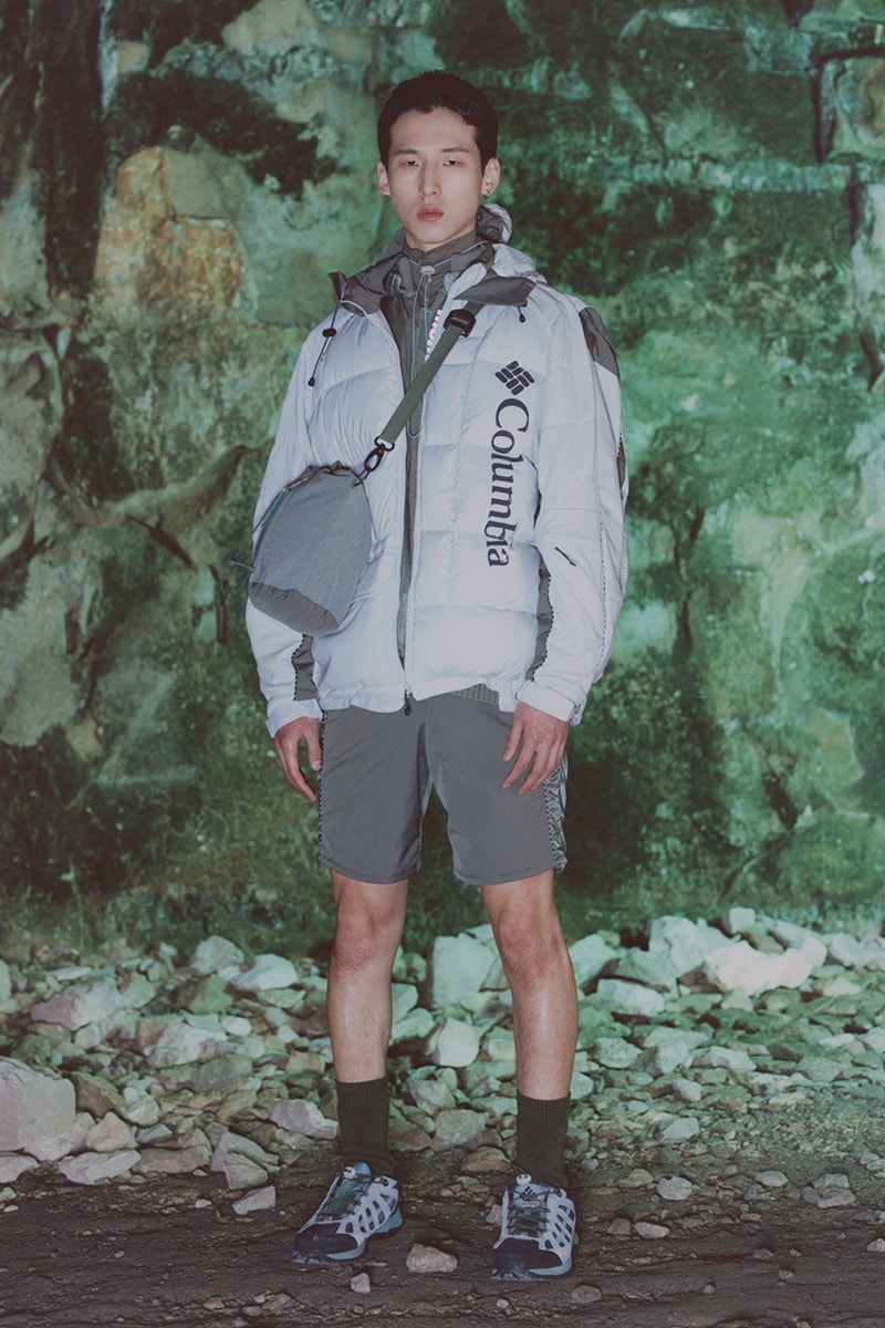 Robyn Lynch channels nostalgia and sustainability in new Columbia up-cycling project London fashion week newgen 