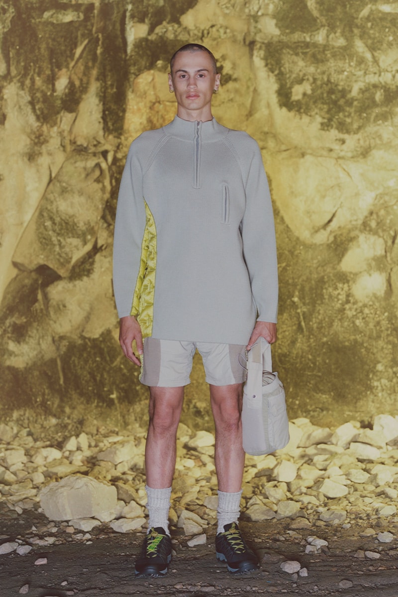 Robyn Lynch channels nostalgia and sustainability in new Columbia up-cycling project London fashion week newgen 