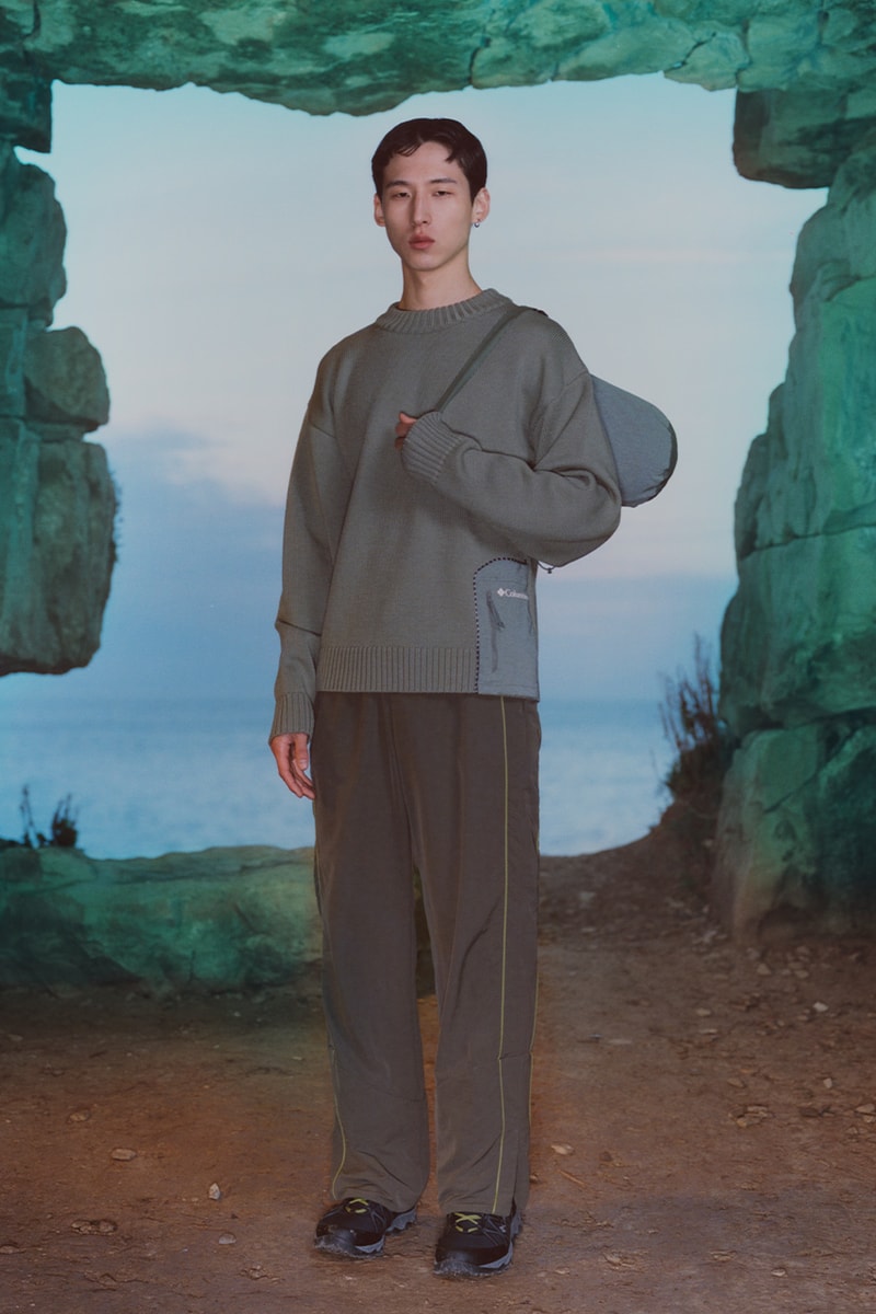 Robyn Lynch channels nostalgia and sustainability in new Columbia up-cycling project London fashion week newgen 