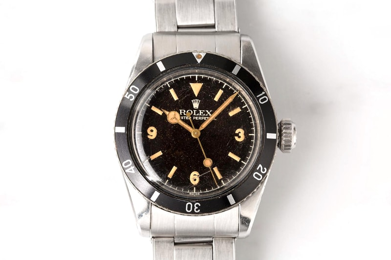 Rolex Dial variants Submariner Tiffany Spider Tropical Gilt Red Big Crown nipple info bamford blaken mad paris DiW carbon diamond Vintage Watches 