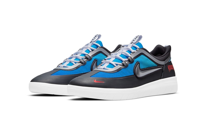 SAMBORGHINI nike sb skateboarding nyjah huston free 2 light photo blue game royal crimson metallic silver white DC9104 400 official release date info photos price store list buying guide