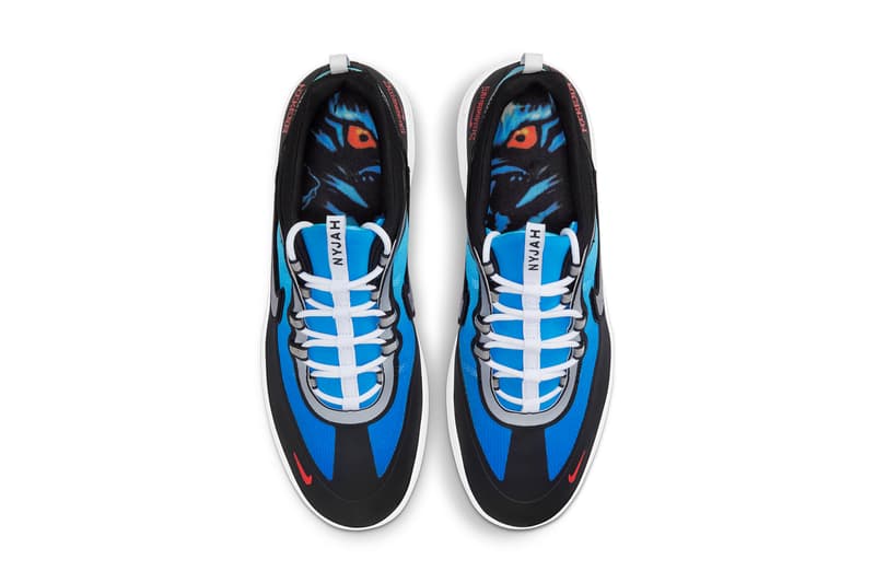 SAMBORGHINI nike sb skateboarding nyjah huston free 2 light photo blue game royal crimson metallic silver white DC9104 400 official release date info photos price store list buying guide