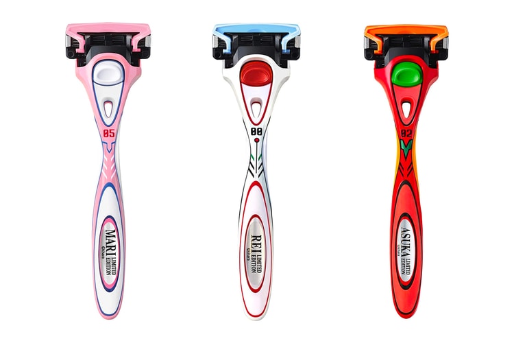 Schick Releases New Trio of 'Evangelion' Hydro 5 Razors
