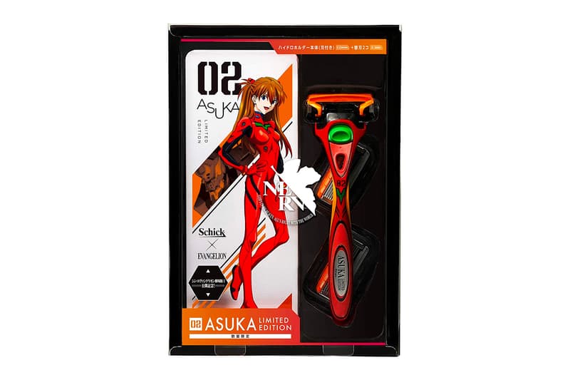 Schick Evangelion Hydro 5 Razors Rei Asuka Mari anime Japan Amazon Eva pilot manga