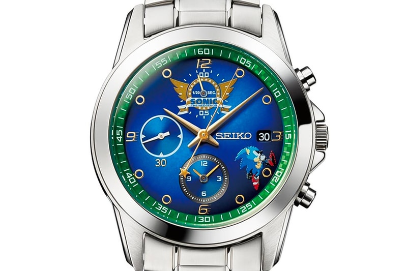 Seiko Sonic the Hedgehog 30th anniversary watch release Japan cartoons SEGA watches accessories quartz 