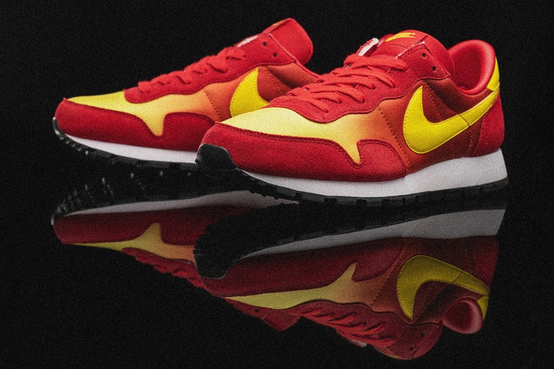 size nike sportswear omega flame sneaker red yellow official release date info photos price store list buying guide