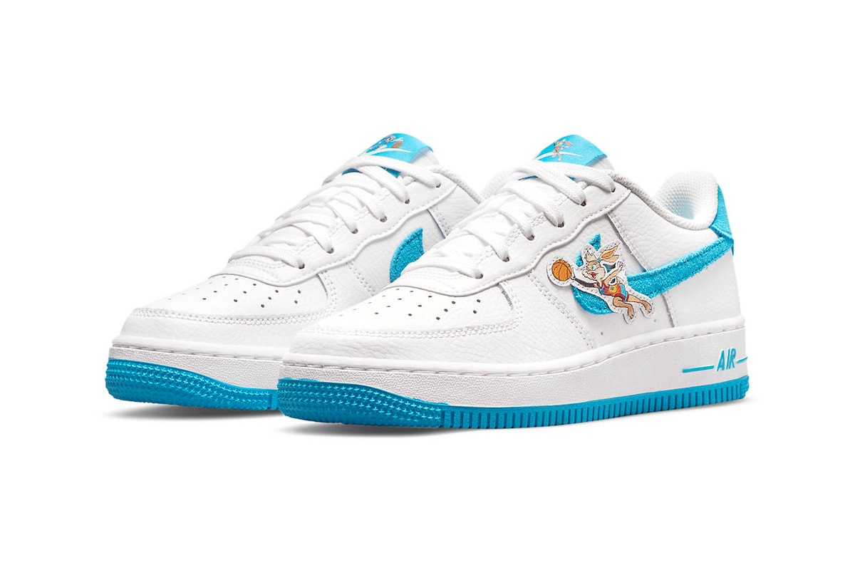 Space Jam Nike Air Force 1 Low Hare Official Look Release Info