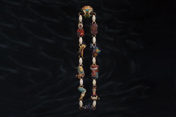 Artworks From KAWS, Basquiat, Warhol and More Appear on Steelo Brim's $250K USD Chain from Greg Yuna