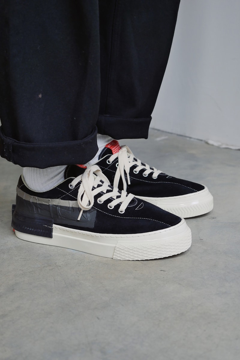 Studio Hagel x Stepney Workers Club Dellow Varden Black Ecru Release Information First Look British Shoe Footwear Trainer Sneaker Brand Collaboration Emerging