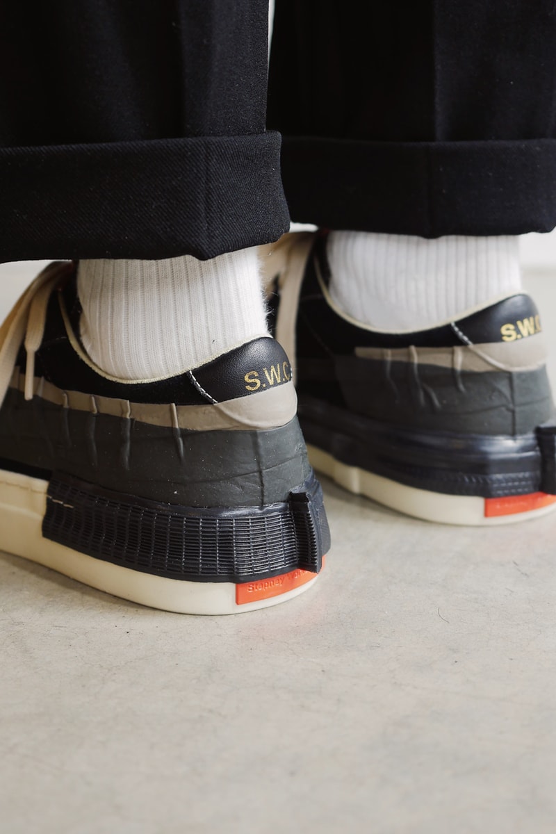 Studio Hagel x Stepney Workers Club Dellow Varden Black Ecru Release Information First Look British Shoe Footwear Trainer Sneaker Brand Collaboration Emerging