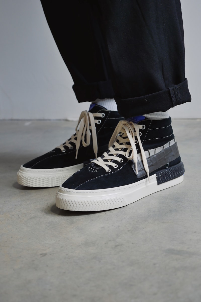 Studio Hagel x Stepney Workers Club Dellow Varden Black Ecru Release Information First Look British Shoe Footwear Trainer Sneaker Brand Collaboration Emerging