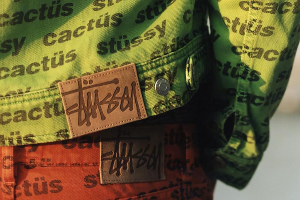 Stussy Cactus Plant Flea Market Denim Jacket Pants | Hypebeast