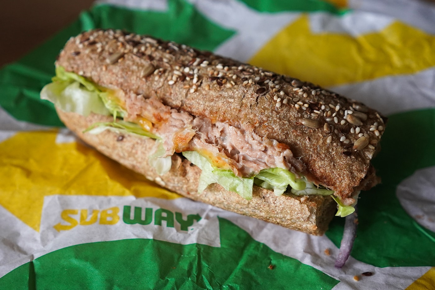 Subway new york times Tuna Lab DNA Test results response eat fresh sandwich sub 