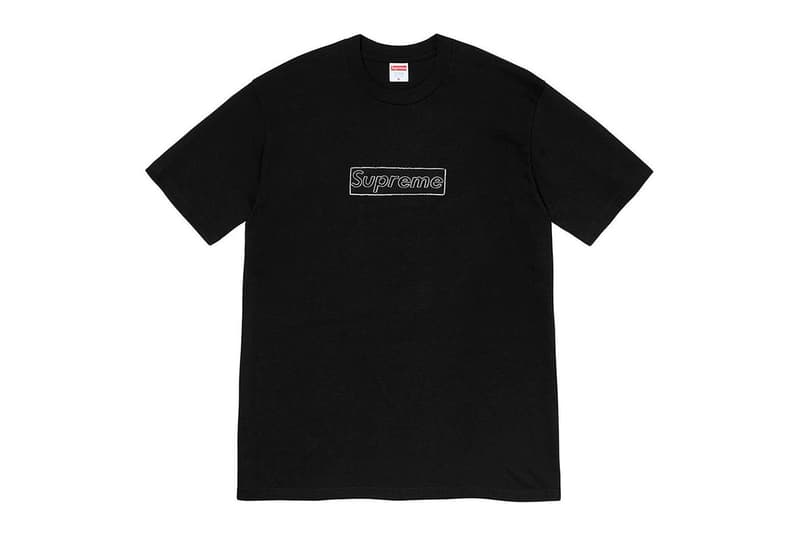 Supreme Summer 2021 Tees KAWS Chalk Box Logo Release Rumor Info Black Buy Price Date