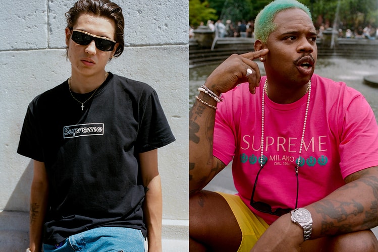 Supreme Summer 2021 Tees Release Info