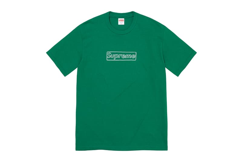 Supreme Summer 2021 Tees Release Info Buy Price Date KAWS Chalk Box Logo 