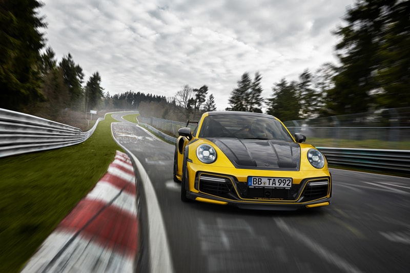 TECHART GTstreet R Porsche 911 Turbo S 992 Series Tuned Sportscar Carbon Fiber Light Weight Track Day Toy Custom Build Limited Edition Power Speed Performance