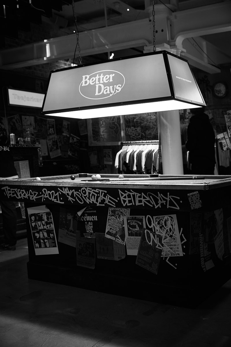 teejerker vans london vintage t-shirt better days dive bar details information