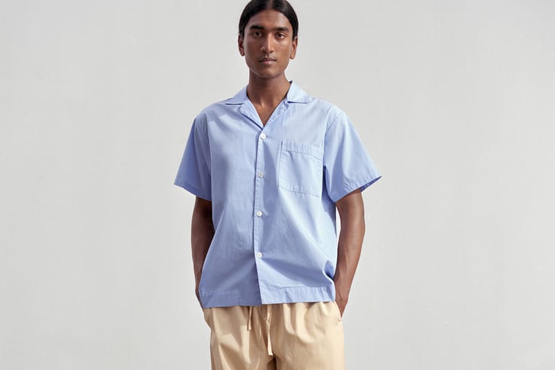 Tekla's Short-Sleeved Poplin Sleepwear Solves Uncomfortable Summer Nights