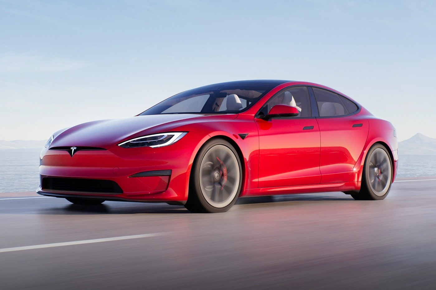 Jay Leno World Record 1/4 Mile Quarter Land Speed Fastest Car Acceleration Tesla Model S Plaid Elon Musk Drag Strip Racing Watch 'Jay Leno's Garage'