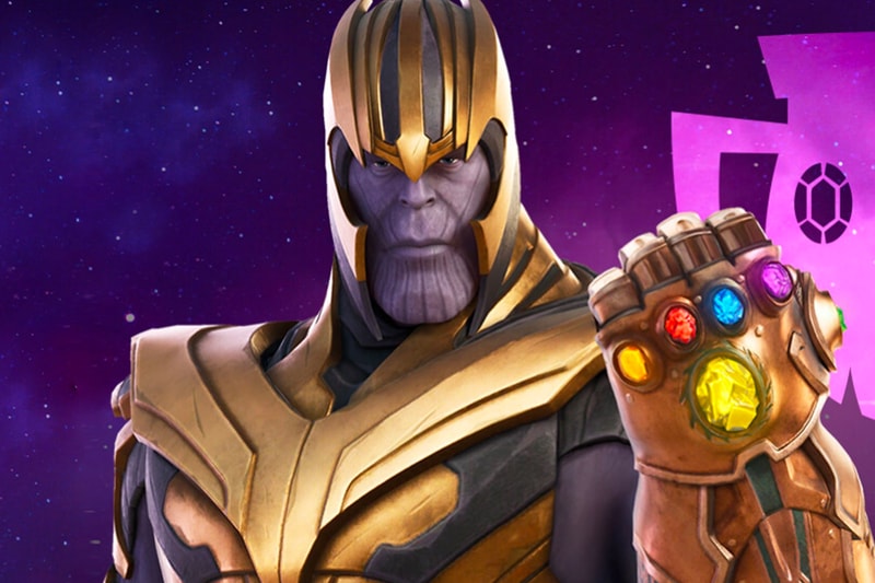 Thanos skin Returns to Fortnite avengers infinity war crossover epic games