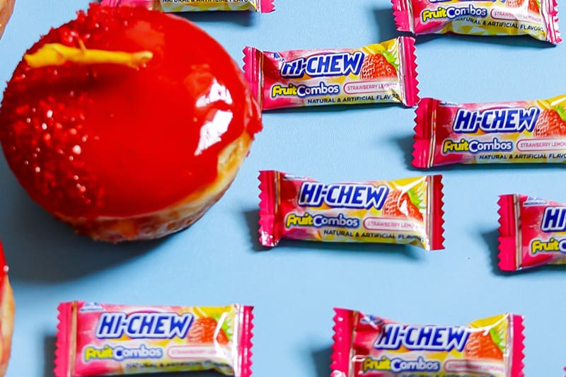 HI-CHEW and The Doughnut Project Are Celebrating Candy Month With "Strawberry Squeeze" Release