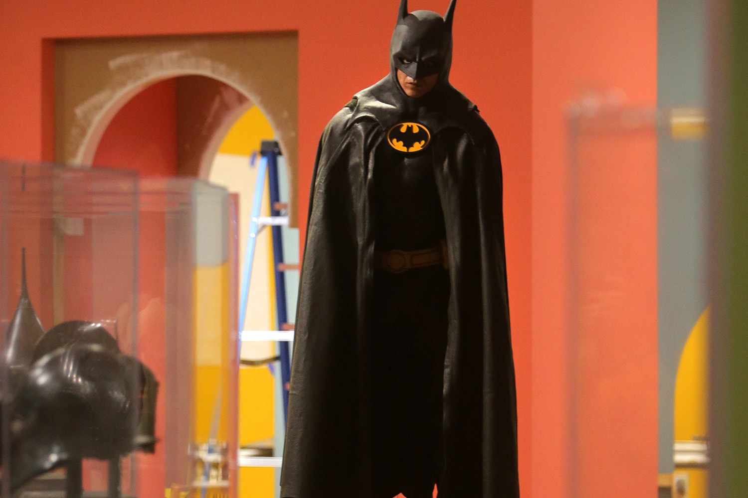 The Flash Director Michael Keaton Batman Suit Reveal Andy Muschietti DC Extended Universe Warner Bros. Ezra Miller
