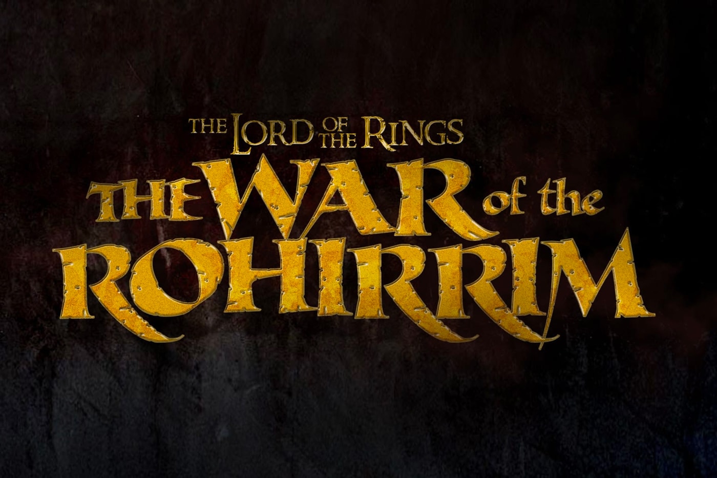 the lord of the rings Anime Movie The War of the Rohirrim announcement info peter jackson king of rohan