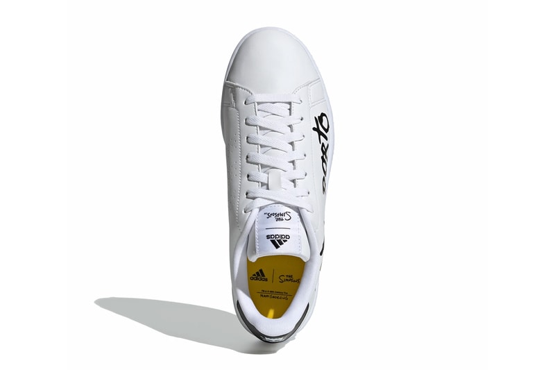 the simpsons adidas originals advantage bart simpson el barto cloud white core black yellow GZ5306 official release date info photos price store list buying guide