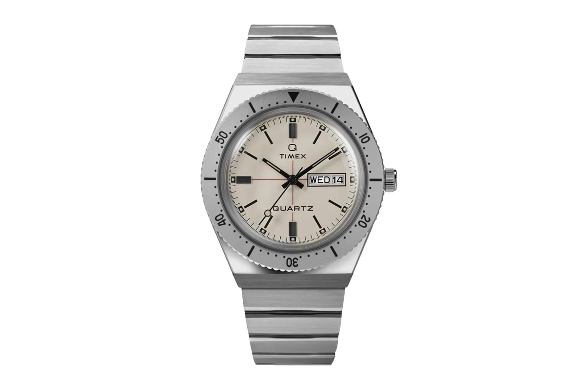 todd snyder q timex reissue quartz cream dial exclusive release watch accessories timepiece retro 