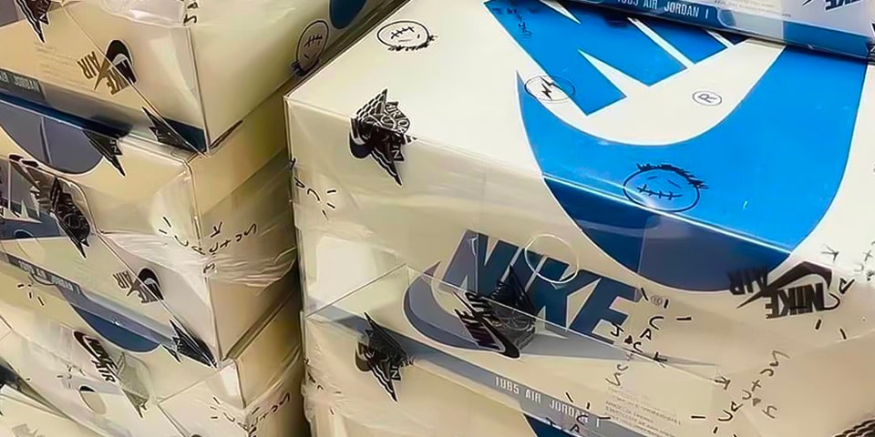 Travis Scott X Fragment X Air Jordan 1 Shoebox First Look Hypebeast Travis Scott X Fragment X Air Jordan 1 Shoebox First Look Hypebeast