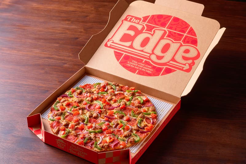 Pizza Hut The Edge Pizza Return No Crust Info