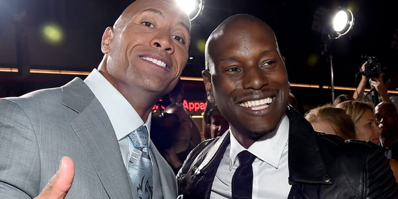 dwayne johnson tyrese new album