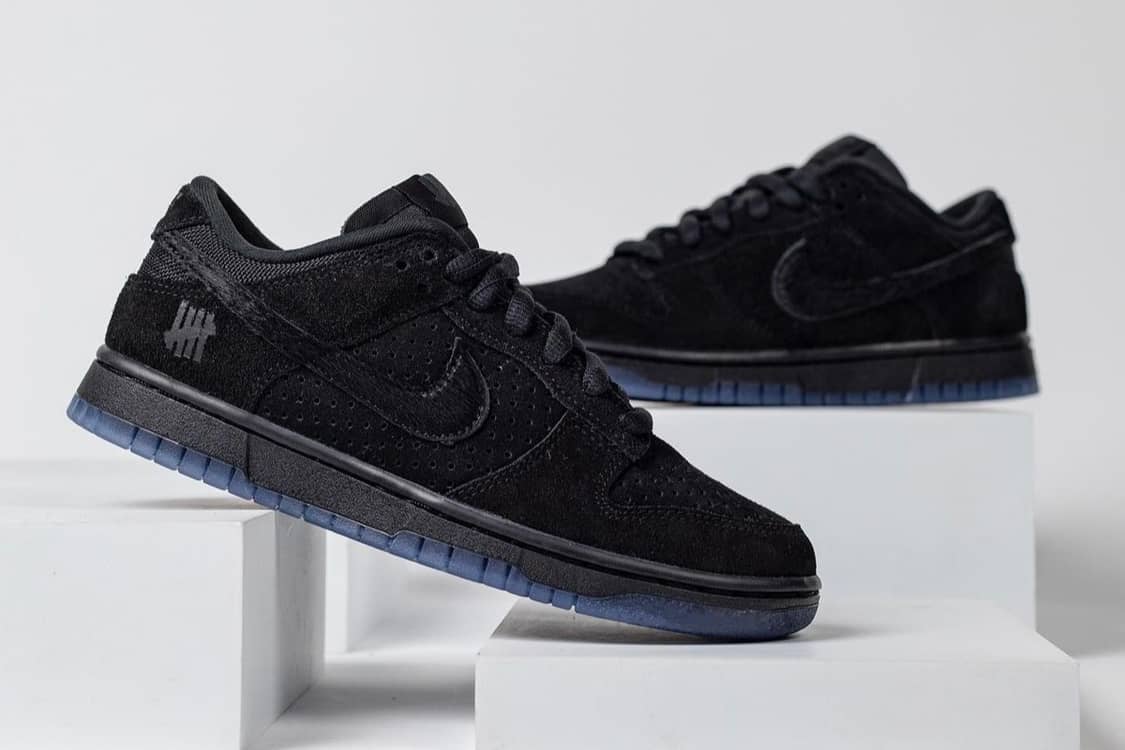 A Third UNDEFEATED x Nike Dunk Low Dunk vs AF-1 Surfaces