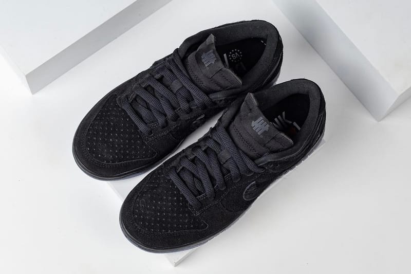 undefeated dunk vs af1 black