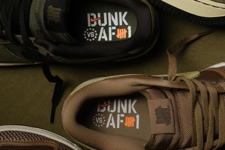 UNDEFEATED and Nike Announce Official Release Info for the "Dunk Vs. AF-1" Pack