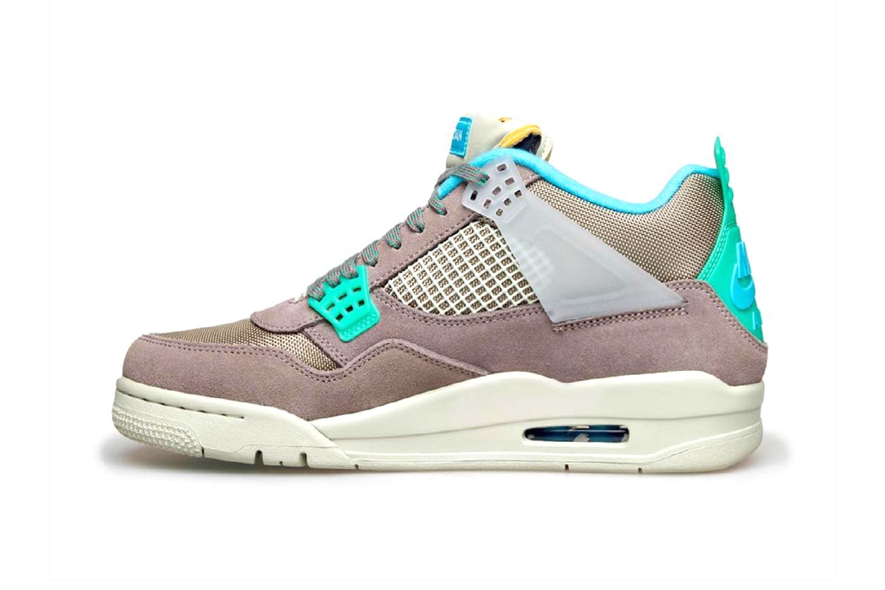 union air jordan 4 tent and trail desert moss taupe haze la raffle online release info date store list buying guide photos price 