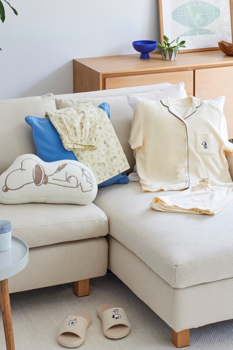 UNIQLO UT x PEANUTS Collaboration Release Info homewear shorts AIRism PILE pajamas Hong Kong Taiwan yellow pink navy mint
