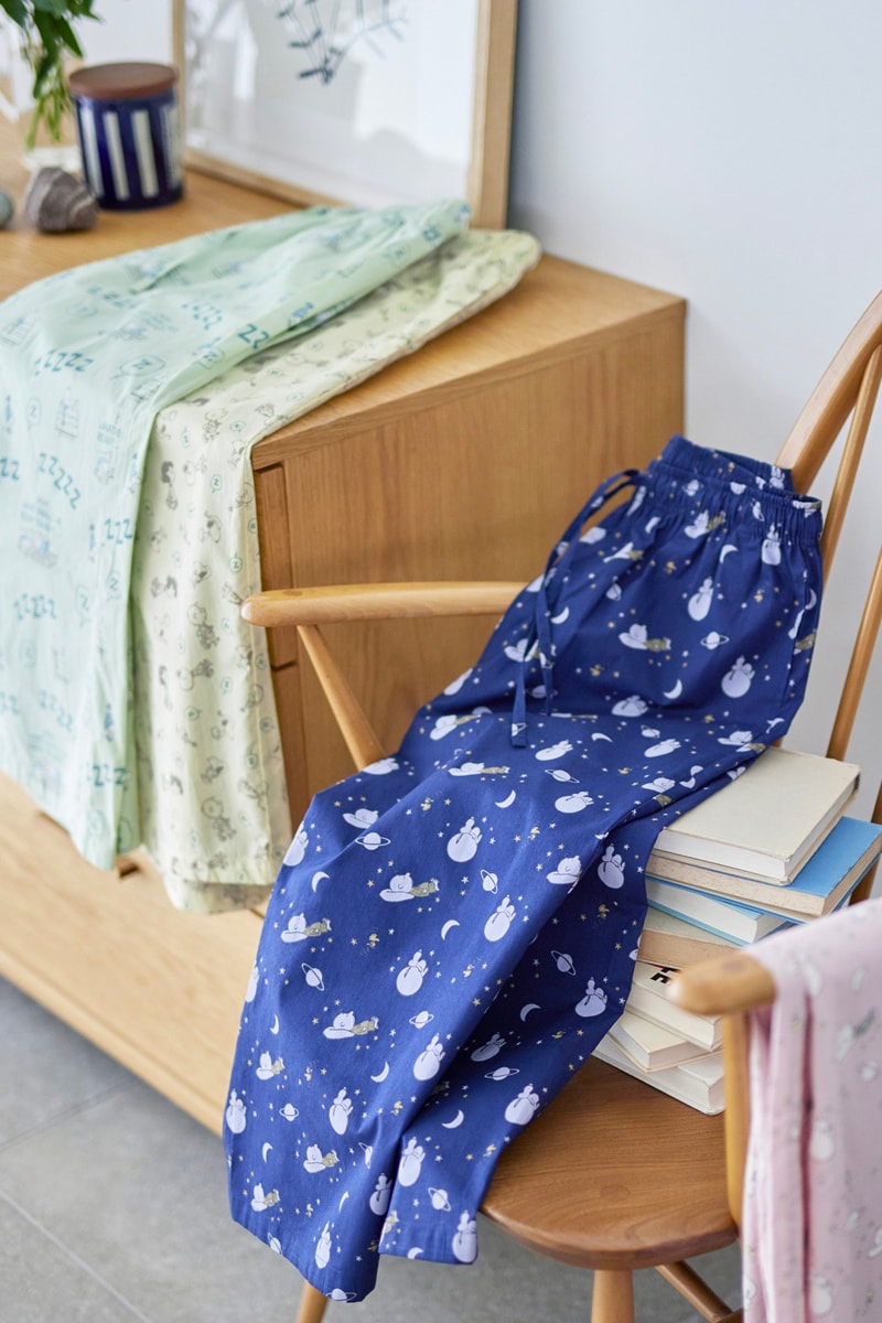 UNIQLO UT x PEANUTS Collaboration Release Info homewear shorts AIRism PILE pajamas Hong Kong Taiwan yellow pink navy mint
