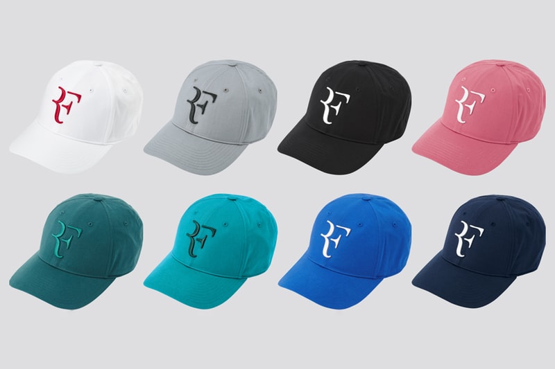 uniqlo roger federer logo rf cap hat sports wimbledon special edition colorway 