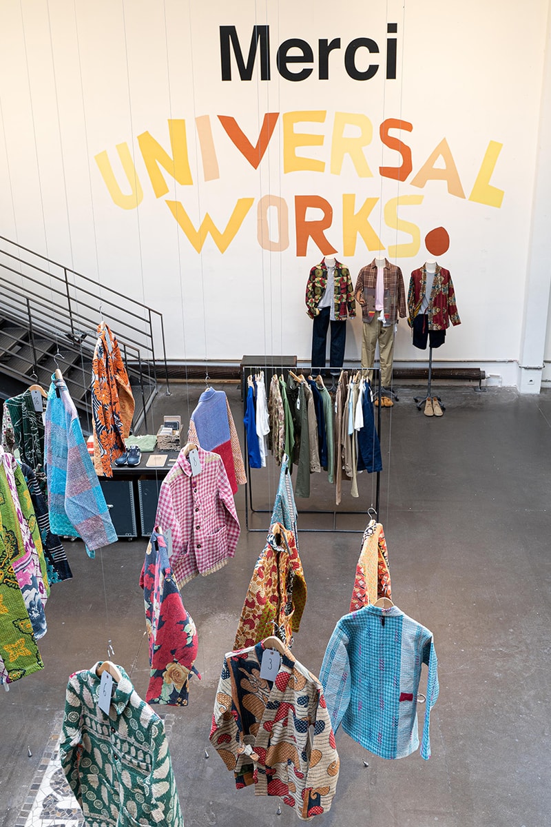 Universal Works x Merci Paris Pop-Up Information release info when does it open Paris fashion week