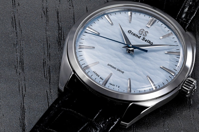 Stamped Dial Texture Reflects The Ice Ridges Found on Lake Suwa