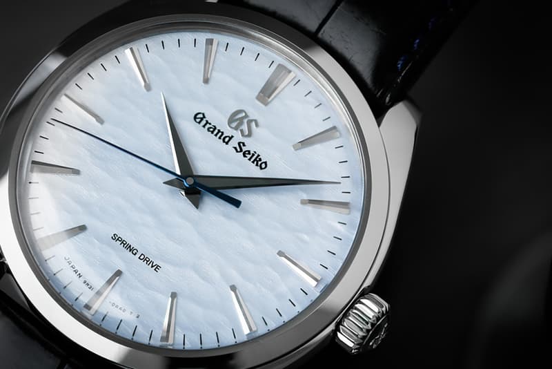 Stamped Dial Texture Reflects The Ice Ridges Found on Lake Suwa