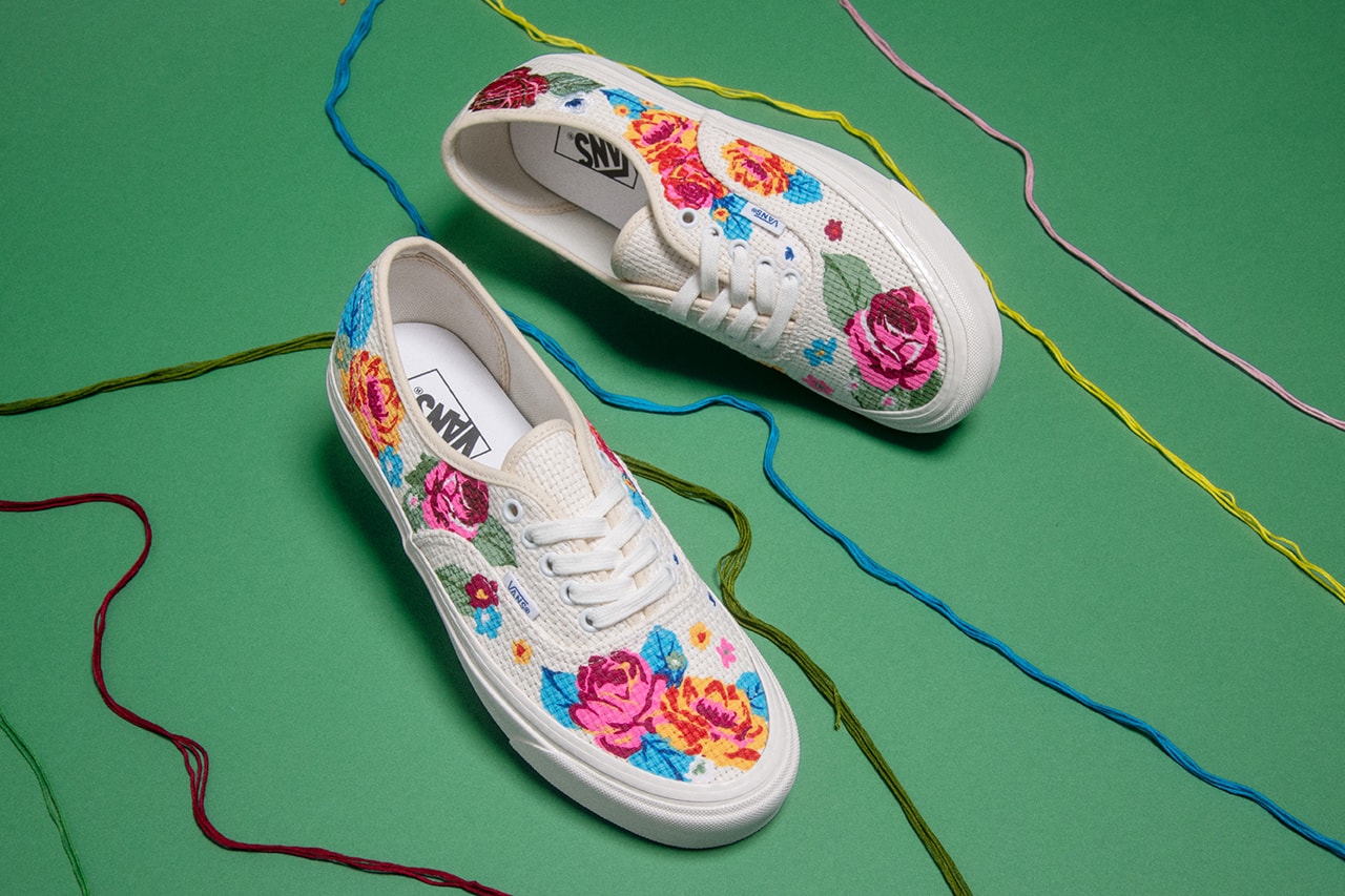 vans anaheim factory needlepoint authentic 44 dx release date info store list buying guide photos price floral skulls mid 1970s 1980s apparel jacket tee 