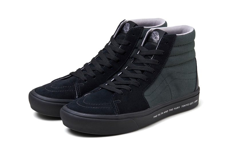 NEIGHBORHOOD and Vans Tease Comfycush Sk8-Hi and Era Collection THE FILTH AND THE FURY shoes sneakers shoes Japan streetwear 