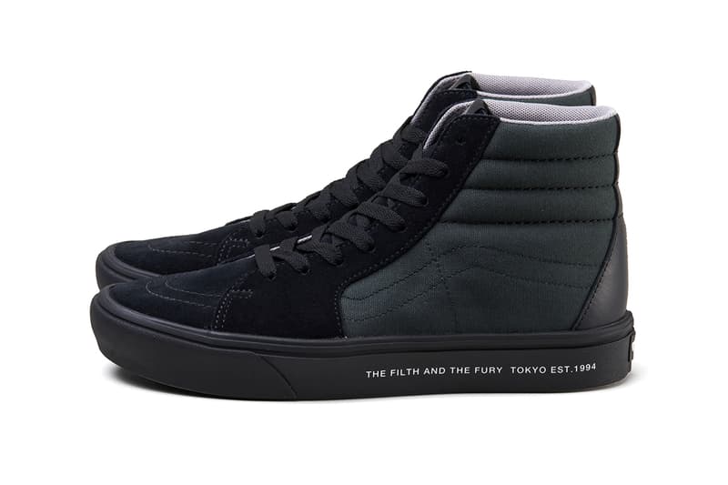 NEIGHBORHOOD and Vans Tease Comfycush Sk8-Hi and Era Collection THE FILTH AND THE FURY shoes sneakers shoes Japan streetwear 