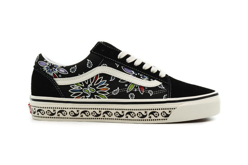Vans Paisley Pack Old Skool Authentic Black VN0A54F39GG1 VN0A54F29GG1 Skateboarding California OG Footwear Shoe Sneaker Drop Date Release Information AFEW Store
