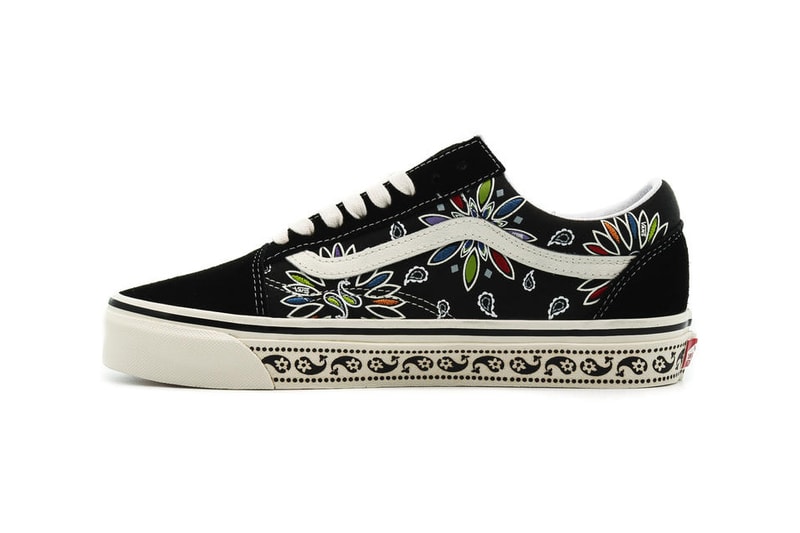 Vans Paisley Pack Old Skool Authentic Black VN0A54F39GG1 VN0A54F29GG1 Skateboarding California OG Footwear Shoe Sneaker Drop Date Release Information AFEW Store