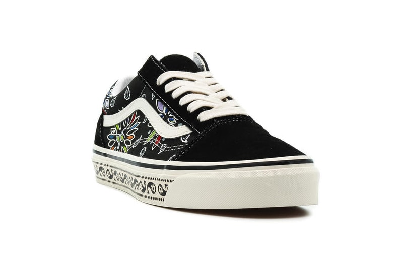 Vans Paisley Pack Old Skool Authentic Black VN0A54F39GG1 VN0A54F29GG1 Skateboarding California OG Footwear Shoe Sneaker Drop Date Release Information AFEW Store