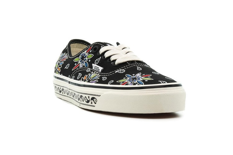 Vans Paisley Pack Old Skool Authentic Black VN0A54F39GG1 VN0A54F29GG1 Skateboarding California OG Footwear Shoe Sneaker Drop Date Release Information AFEW Store